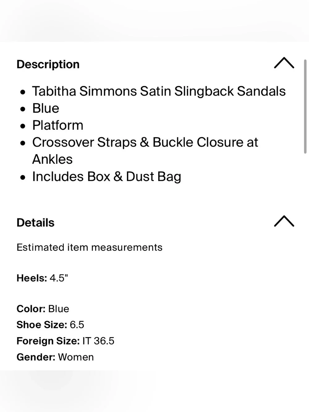 Tabitha Simmons Navy Satin Strappy Slingback Sandals